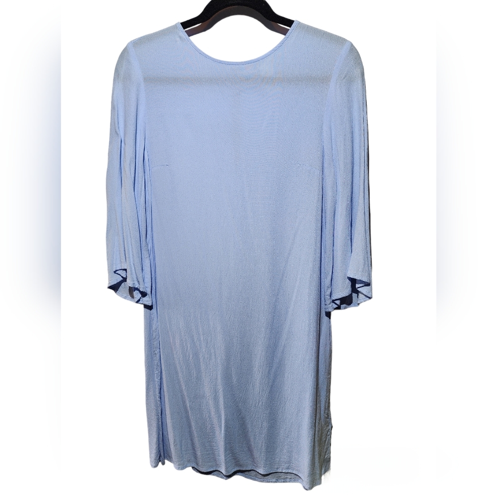 H&M light blue short dress